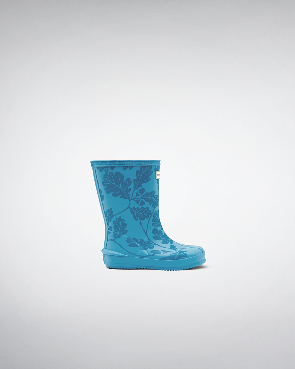 Kids Rain Boots - Hunter Original First National Trust Print (90WADFUPH) - Blue